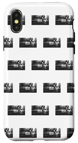 Schallplatte Pop Art Retro DJ Plattenspieler Hülle für iPhone X/XS Schallplatte Pop Art Retro DJ Plattenspieler Hülle für iPhone X/XS von Turntable Disc Jockey Music Lovers Apparel