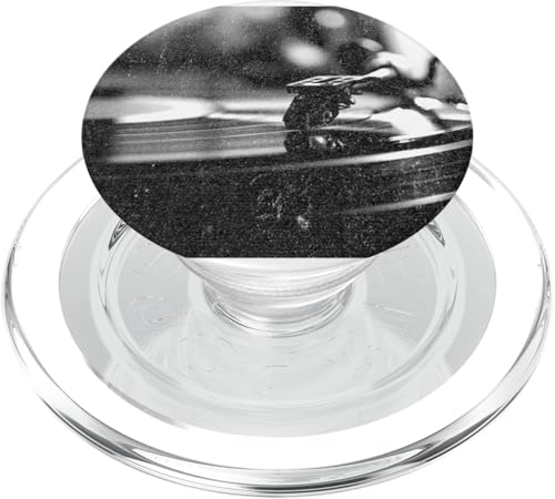 Schallplatte Pop Art Retro DJ Plattenspieler PopSockets PopGrip für MagSafe Schallplatte Pop Art Retro DJ Plattenspieler PopSockets PopGrip für MagSafe von Turntable Disc Jockey Music Lovers Apparel