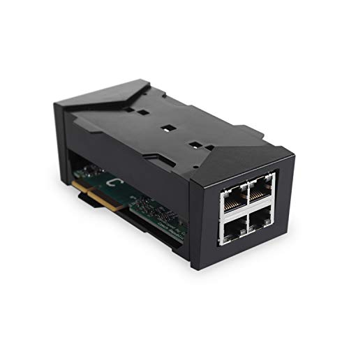 Turris MOX C (Ethernet) Module | 4X LAN Port 10/100/1000 Mbps (RJ-45), Connects Devices to Your Network | for Open Source & Secure MOX Router von Turris