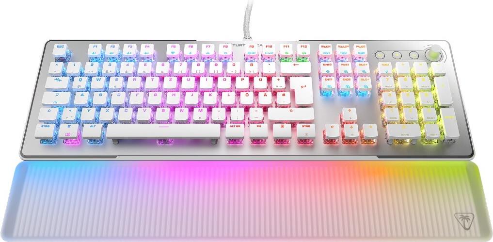 TURTLE BEACH Gaming-Tastatur Vulcan II Max Weiß, Linear (00226424) von Turtle Beach