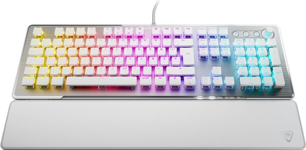 TURTLE BEACH Gaming-Tastatur Vulcan II Weiß, Linear (00226430) von Turtle Beach