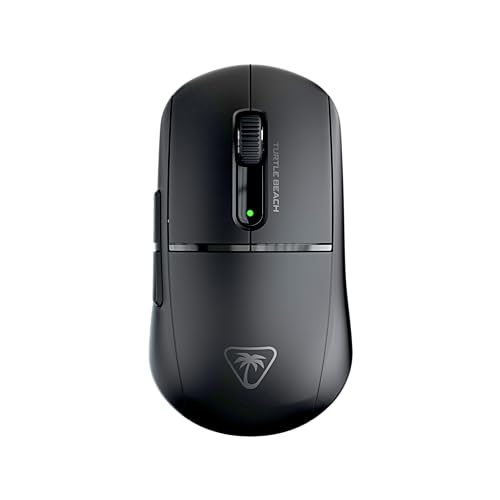 Turtle Beach Burst II Air – Kabellose 2,4-GHz-Gaming-Maus: ultraleichte 47 g, Optical Switches, symmetrisch, optischer Sensor, 26k DPI, Bluetooth, bis zu 120h Akkulaufzeit - Schwarz Turtle Beach Burst II Air – Kabellose 2,4-GHz-Gaming-Maus: ultraleichte 47 g, Optical Switches, symmetrisch, optischer Sensor, 26k DPI, Bluetooth, bis zu 120h Akkulaufzeit - Schwarz von Turtle Beach