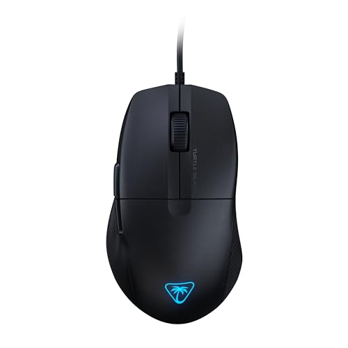 Turtle Beach Pure SEL – Ultraleichte, ergonomische RGB-Gaming-Maus, optischer 8K DPI-Sensor, mechanische Schalter, PTFE-Gleitelemente, RGB-Beleuchtung - Schwarz Turtle Beach Pure SEL – Ultraleichte, ergonomische RGB-Gaming-Maus, optischer 8K DPI-Sensor, mechanische Schalter, PTFE-Gleitelemente, RGB-Beleuchtung - Schwarz von Turtle Beach