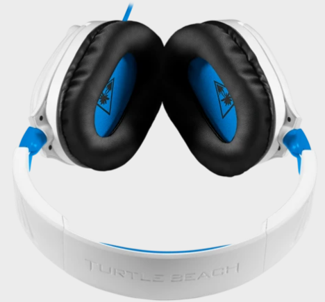 Turtle Beach RECON 70P - Headset - Full-Size - kabelgebunden - 3,5 mm Stecker - Geräuschisolierung - weiß (TBS-3455-02) von Turtle Beach