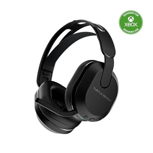 Turtle Beach Recon 500 Schwarz Xbox Kabelloses Gaming Headset w/ 40hr Stunden & Bluetooth für Xbox Series X|S, Xbox One, Nintendo Switch, PC and Mobile von Turtle Beach