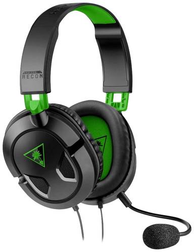 Turtle Beach Recon 50X Gaming Over Ear Headset kabelgebunden Stereo Schwarz/Grün Lautstärkeregelun von Turtle Beach