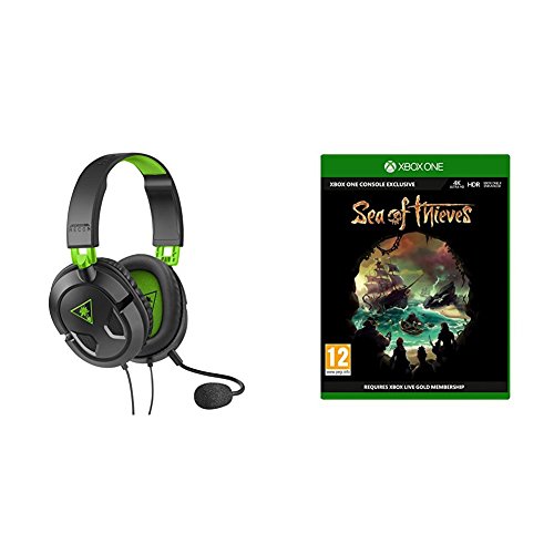 Turtle Beach Recon 50X Stereo Gaming Headset (Xbox One, Xbox One S, PS4 Pro, PS4) + Sea of Thieves (Xbox One) von Turtle Beach