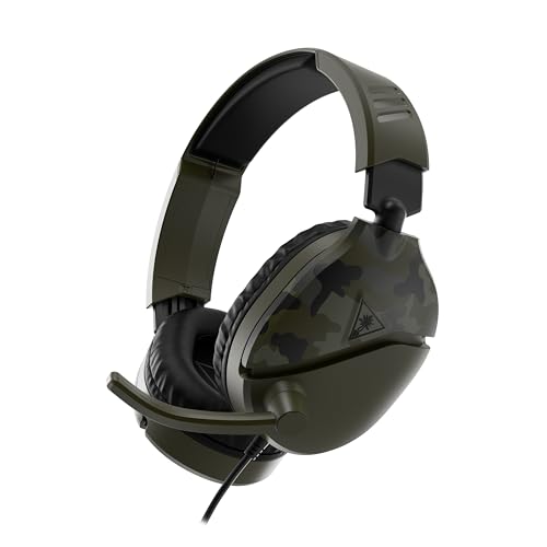 Turtle Beach Recon 70 Camo Green Gaming-Headset für Xbox Serie X|S, Xbox One, PS5, PS4, Nintendo Switch & PC von Turtle Beach