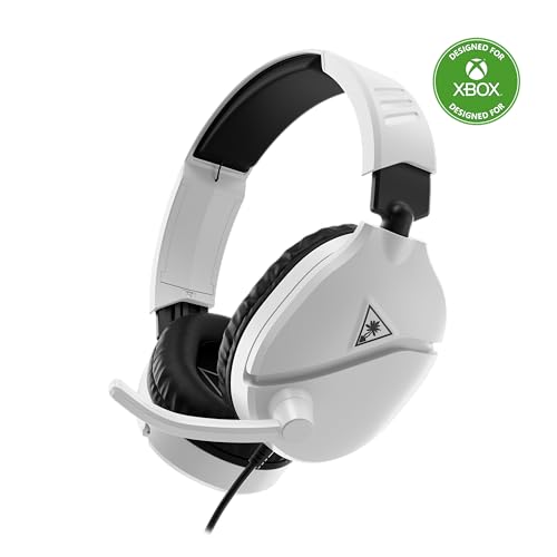 Turtle Beach Recon 70 Konsole Weiß Xbox Universell Einsetzbares Gaming-Headset for Xbox Series X|S, Xbox One, PS5, PS4, Nintendo Switch, PC and Mobile von Turtle Beach