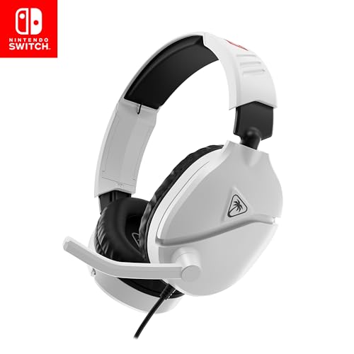 Turtle Beach Recon 70 Wired Gaming Headset Offiziell Lizenziert für Nintendo Switch, Lite und OLED – Flip-to-Mute Mic, 40mm Speakers, Anpassbar, Leichtes Design von Turtle Beach