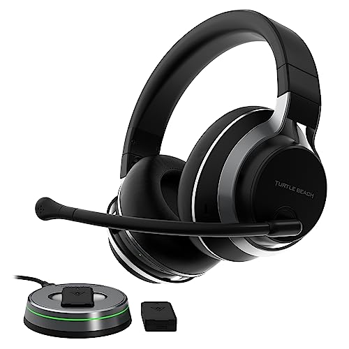 Turtle Beach Stealth Pro Multiplattform kabelloses Bluetooth Gaming Headset mit Geräuschunterdrückung für Xbox Series X|S, Xbox One, PS5, PS4, PC, Switch & Mobilgeräte [Offiziell lizenziert ] von Turtle Beach