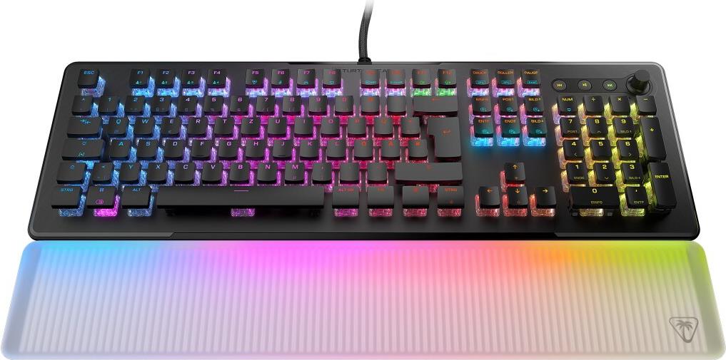 Turtle Beach Vulcan II Max Tastatur Gaming USB QWERTZ Deutsch Schwarz (00226423) von Turtle Beach