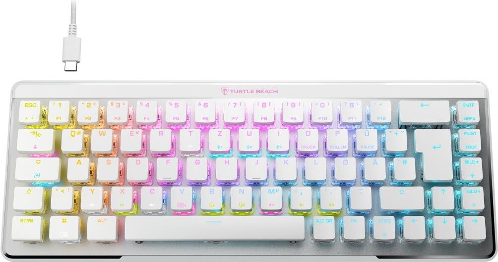 Turtle Beach Vulcan II Mini Air Gaming-Tastatur Weiß (TBK-3101-12-DE) von Turtle Beach