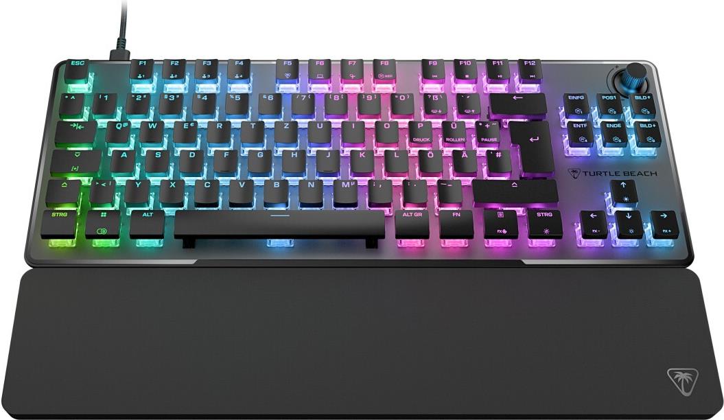 Turtle Beach Vulcan II TKL Pro Tastatur Gaming USB Deutsch Schwarz (TBK-2002-02-DE) von Turtle Beach