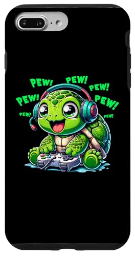 Hülle für iPhone 7 Plus/8 Plus Turtle Gamer Pew Lustige Videospiele Vintage Jungen Männer Mädchen Hülle für iPhone 7 Plus/8 Plus Turtle Gamer Pew Lustige Videospiele Vintage Jungen Männer Mädchen von Turtle Lovers byAxisone
