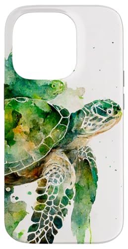 Turtle Merch Hülle für iPhone 14 Pro - Robuster Schutz, Grün, Texturiert, Schildkröte Turtle Merch Hülle für iPhone 14 Pro - Robuster Schutz, Grün, Texturiert, Schildkröte von Turtle Merch