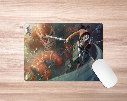 TusPersonalizables Mauspad mit Aufdruck "Attack on Titanes" von TusPersonalizables