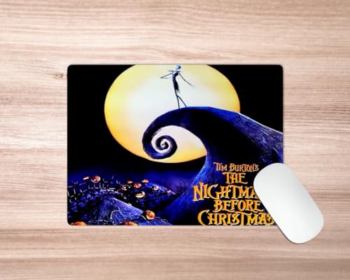 TusPersonalizables Mauspad mit Aufdruck "Nightmare Before Christmas" von TusPersonalizables