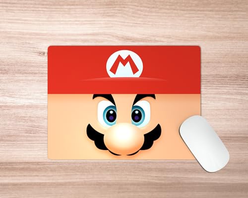 TusPersonalizables Mauspad mit Aufdruck von Mario-Gesicht von TusPersonalizables