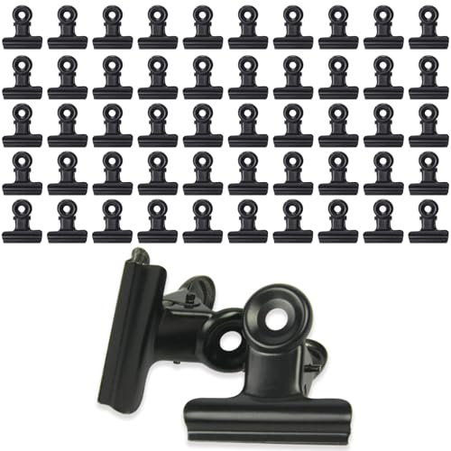 Schwarze Kleine Bulldogge Büroklammern, 50 Stück Multi-function Clip for Klammern, Mini Metall Klammern, Klammern für Tüten, Briefklemmer für Fotos, Office and Kitchen. Schwarze Kleine Bulldogge Büroklammern, 50 Stück Multi-function Clip for Klammern, Mini Metall Klammern, Klammern für Tüten, Briefklemmer für Fotos, Office and Kitchen. von TuseRxln