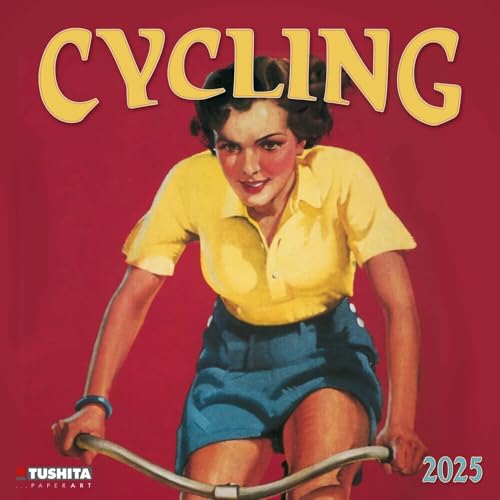 Cycling through History 2025: Kalender 2025 (Media Illustration) von Tushita PaperArt GmbH