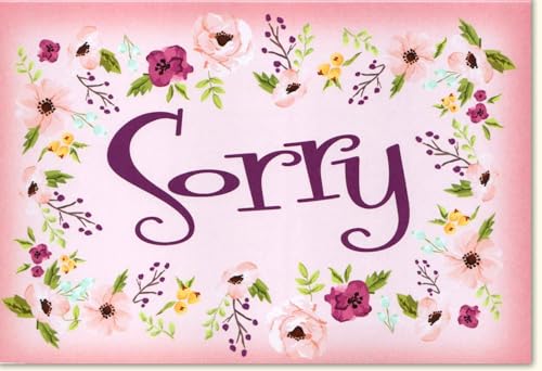 Tushita Grußkarte Entschuldigungskarte Sorry - mit Umschlag von Tushita