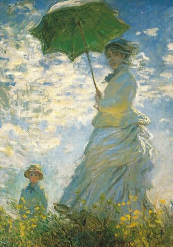 Tushita Kunstkarte Claude Monet - Madame Monet mit Sohn von Tushita