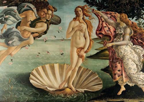 Tushita Kunstpostkarte Sandro Botticelli - Die Geburt der Venus von Tushita