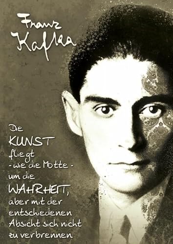 Tushita Kunstpostkarte: Franz Kafka Die Kunst von Tushita