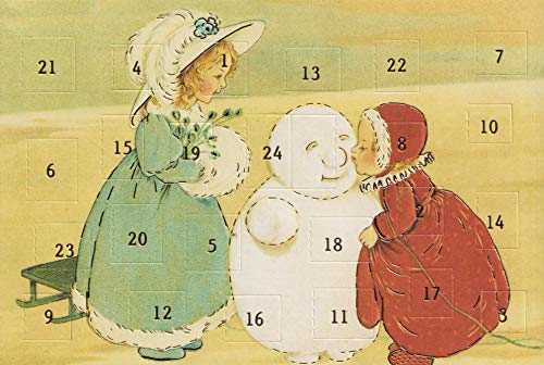 Nolstalgie Adventskalenderkarten 5 Karten Grußkarten Goldprägung Kunstkarte Weihnachtskarte Adventskalender Frohe Weihnachten Weihnachtsmann Winter Nolstalgie Adventskalenderkarten 5 Karten Grußkarten Goldprägung Kunstkarte Weihnachtskarte Adventskalender Frohe Weihnachten Weihnachtsmann Winter von Tusina
