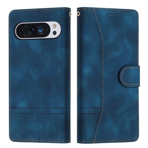 Tussvie Handyhülle für Google Pixel 9 Pro XL Hülle, Leder für Google 9 Pro XL Hülle Klappbar Leder Flip Case Standfunktion Magnet Kartenfach Schutzhülle Klapphülle für Google Pixel 9 Pro XL (Blau) Tussvie Handyhülle für Google Pixel 9 Pro XL Hülle, Leder für Google 9 Pro XL Hülle Klappbar Leder Flip Case Standfunktion Magnet Kartenfach Schutzhülle Klapphülle für Google Pixel 9 Pro XL (Blau) von Tussvie