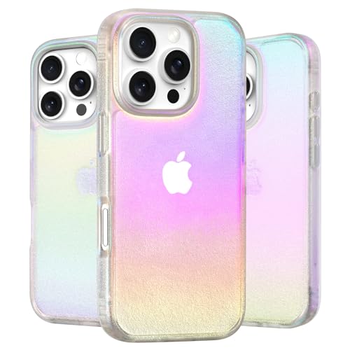 Tussvie Hülle für iPhone 16 Pro Handyhülle Dünne [Nie Vergilbung] [Anti-Fingerabdruck] Stoßfeste Schutzhülle gegen Fallschäden Handyhülle Kompatibel mit iPhone 16 Pro (Weiß) von Tussvie