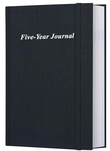 Hardcover 5-Jahres-Tagebuch, das am einfachsten zu bedienende Fünfjahres-Tagebuch, schnelles und einfaches Fünfjahres-Tagebuchsystem, 14 x 21 cm, Schwarz Hardcover 5-Jahres-Tagebuch, das am einfachsten zu bedienende Fünfjahres-Tagebuch, schnelles und einfaches Fünfjahres-Tagebuchsystem, 14 x 21 cm, Schwarz von Tuun Fuplan