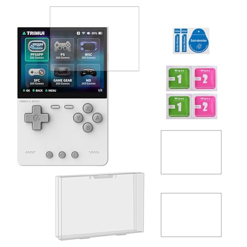 Tuvzylory Spielekonsole Schutzfolie TG3040 Handheld Tempered Film Hochwertiger 9H Bildschirm High-Definition-Folie für Trimui Brick Tuvzylory Spielekonsole Schutzfolie TG3040 Handheld Tempered Film Hochwertiger 9H Bildschirm High-Definition-Folie für Trimui Brick von Tuvzylory