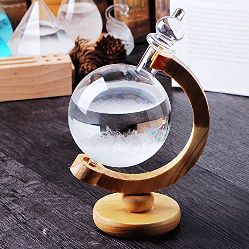 Sturmglas-Wettervorhersage, Wettervorhersagestation, kugelförmige Wetterglas-Wetterstation, dekorative Kristallkugel-Wettervorhersage, tolles Geschenk für Büro, Schreibtisch, Heimdekoration (Stil 3) Sturmglas-Wettervorhersage, Wettervorhersagestation, kugelförmige Wetterglas-Wetterstation, dekorative Kristallkugel-Wettervorhersage, tolles Geschenk für Büro, Schreibtisch, Heimdekoration (Stil 3) von Tuzsocr