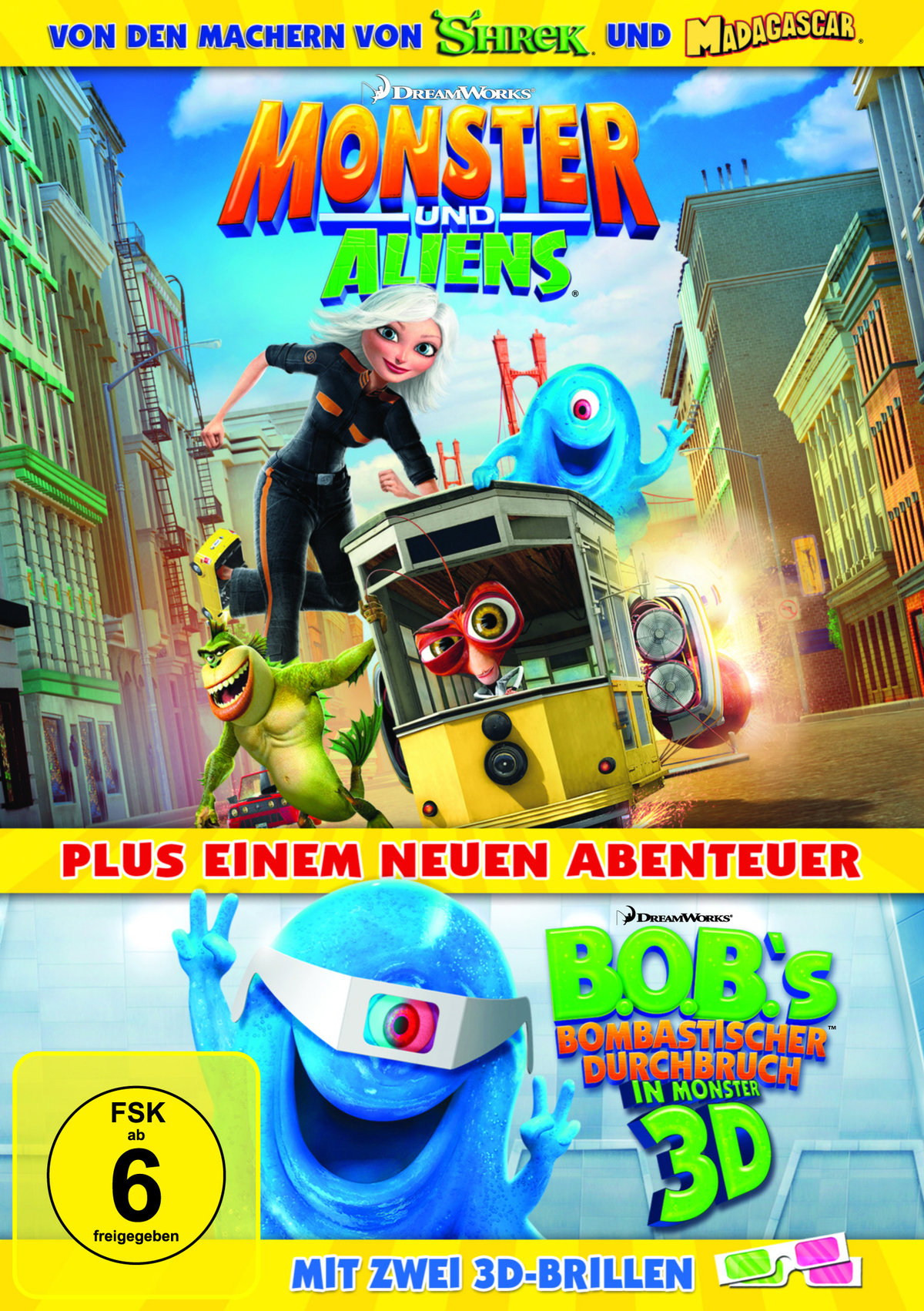 Monster und Aliens (+2 3D-Brillen)