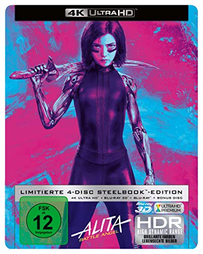 Alita: Battle Angel (4K Ultra HD Steelbook) [Blu-ray] von Twentieth Century Fox Home Entertainment