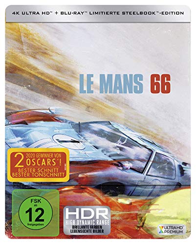 Le Mans 66 - Gegen jede Chance (4K UHD Steelbook + 2D Blu-ray) [Blu-ray] [Limited Edition] von Twentieth Century Fox Home Entertainment