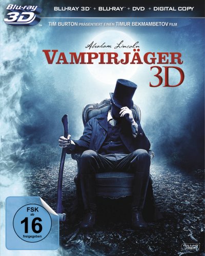 Abraham Lincoln - Vampirjäger 3D (+ Blu-ray + DVD + Digital Copy) [Blu-ray 3D] von Twentieth Century Fox of Germany GmbH