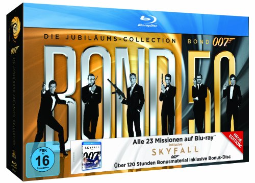 James Bond - Bond 50: Die James Bond Jubiläums-Collection [Blu-ray] von Twentieth Century Fox