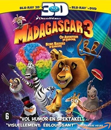 Madagascar 3 3d (3-bd) [Blu-ray] von Twentieth Century Fox