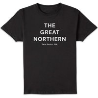 Twin Peaks The Great Northern Unisex T-Shirt - Black - XXL von Twin Peaks