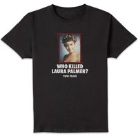 Twin Peaks Who Killed Laura Palmer? Unisex T-Shirt - Black - S von Twin Peaks