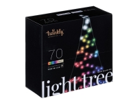 Twinkly Lichtbaum 2D Smart LED 70 RGBW (Multicolor + Weiß), 2m Twinkly | Lichtbaum 2D Smart LED 70, 2m | RGBW - 16M+ Farben + Warmweiß von Twinkly