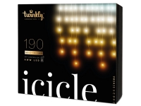 icicle 190 Gold Edi LED AWW 500x70cm, 2-4-6-2-5, IP44 von Twinkly
