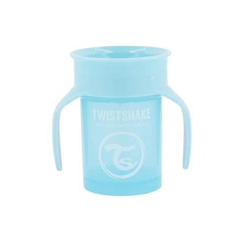 Twistshake - 360 Cup 6+m Pastel Blue von Twistshake
