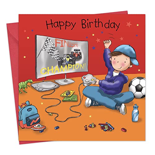Twizler Geburtstagskarte mit Playstation - Geburtstagskarte für Jungen - Geburtstagskarte für Jungen - Geburtstagskarte für Jungen - Geburtstagskarte für Jungen von Twizler