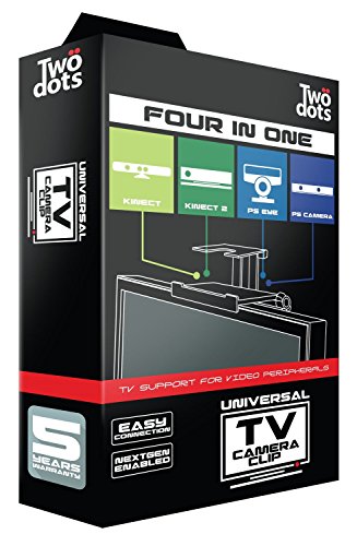 PS4 - Universelle TV-Halterung Four in One (für PS3 & PS4 Kamera, Xbox 360 & Xbox One Kinect) von TRADE INVADERS