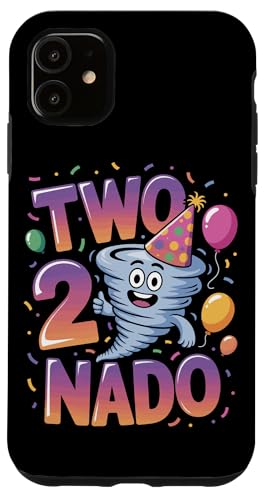 Zwei Nado Geburtstag 2. Geburtstag Zwei Nado Hülle für iPhone 11 von Two Nado Gifts for Boys and Girls
