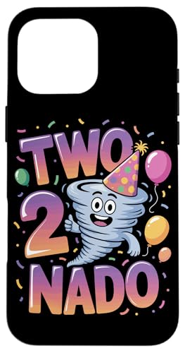 Zwei Nado Geburtstag 2. Geburtstag Zwei Nado Hülle für iPhone 16 Pro Max von Two Nado Gifts for Boys and Girls